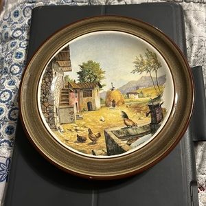 Vintage ceramic, SMF Schramberg wall decor